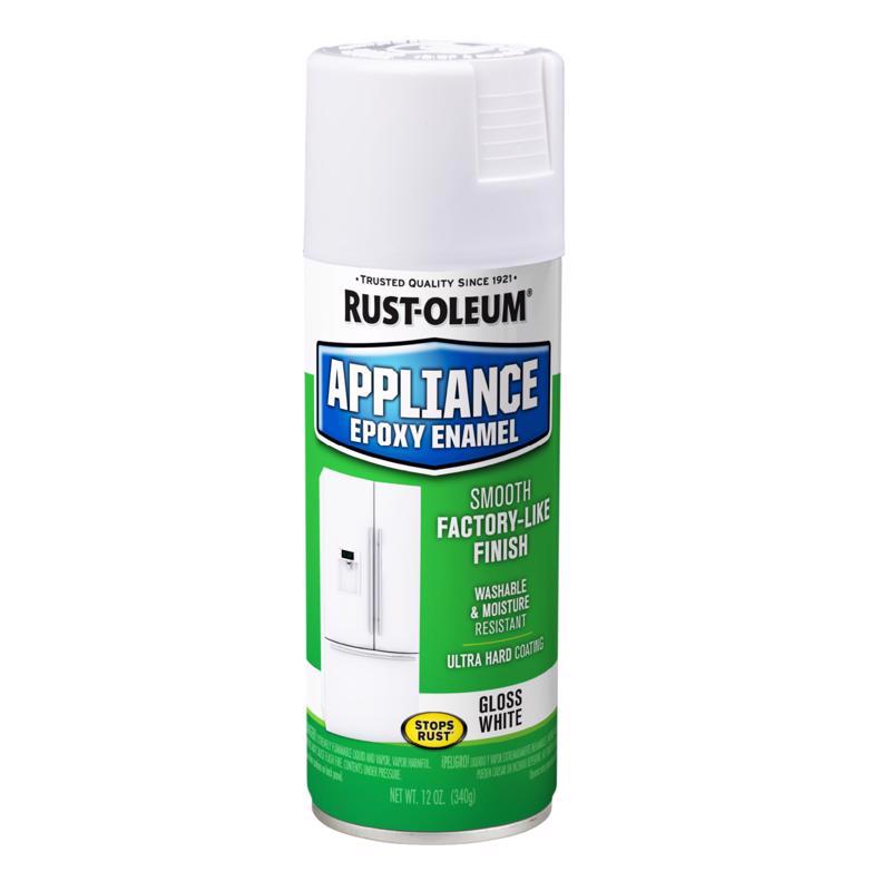 Rust-Oleum Specialty Gloss White Oil-Based Appliance Epoxy 12 oz - Case of 6