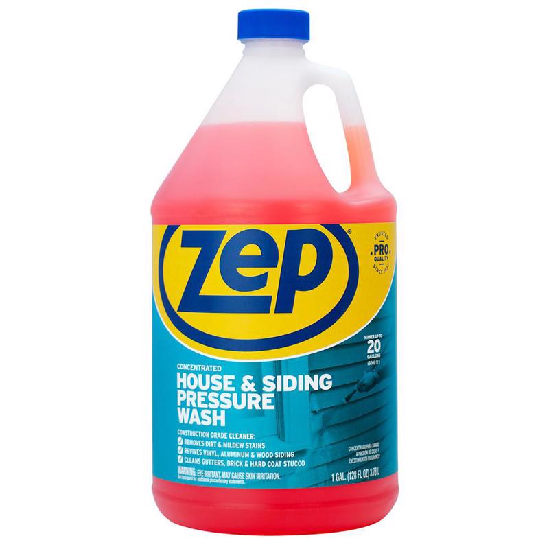 Zep No Scent House and Siding Pressure Wash 1 gal Liquid - Case of 4
