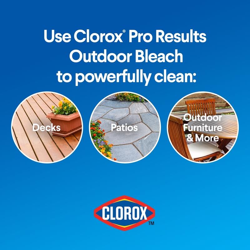 Clorox ProResults Regular Scent Outdoor Bleach 121 oz - Case of 3