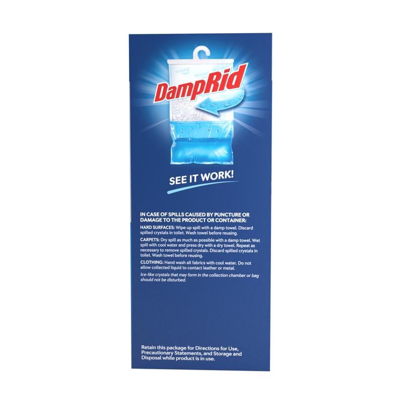 DampRid Hanging Moisture Absorber No Scent 15.4 oz 3 pk - Case of 4