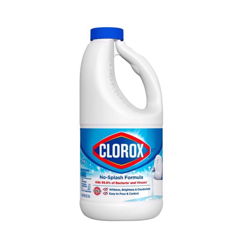 Clorox Splash-Less Clean Linen Scent Bleach 77 oz - Case of 6