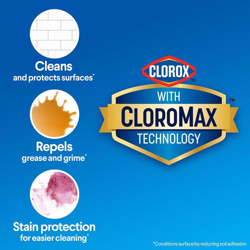 Clorox Splash-Less Clean Linen Scent Bleach 77 oz - Case of 6