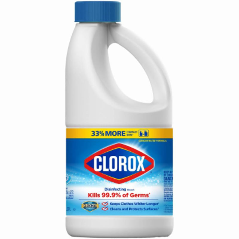 Clorox Regular Scent Disinfecting Bleach 43 oz - Case of 6