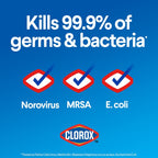 Clorox Regular Scent Disinfecting Bleach 43 oz - Case of 6
