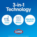 Clorox Regular Scent Disinfecting Bleach 43 oz - Case of 6