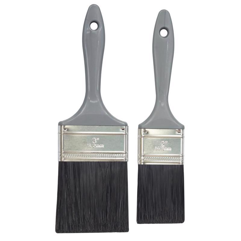 Home Plus Good Flat Paint Brush Set - Case of 12