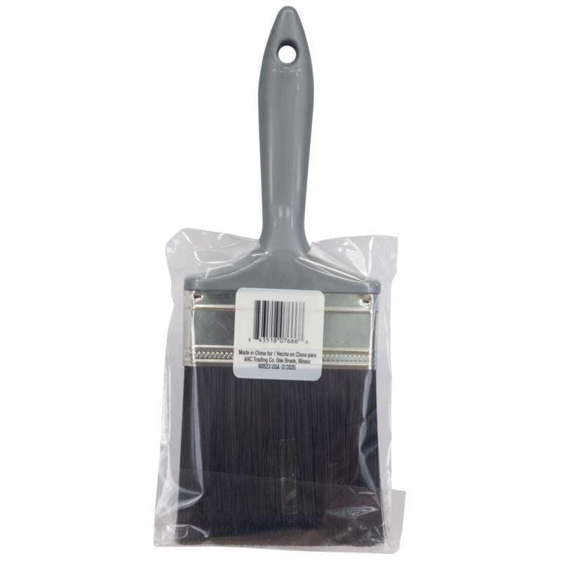 Home Plus Good 4 in. Flat Paint Brush - Case of 12
