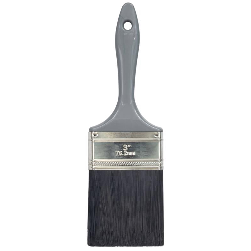 Home Plus Good 3 in. Flat Paint Brush - Case of 12