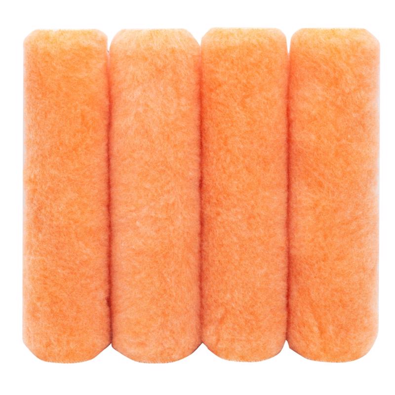 Home Plus Good Polyester Knit 9 in. W X 3/8 in. Paint Roller Cover 4 pk - Case of 6