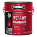 Gardner WET-R_DRI Gloss Black Patching Cement All-Weather Roof Cement 3.6 qt. cap. - Case of 6