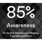 ScotchBlue 1.41 in. W X 60 yd L Blue Medium Strength Original Painter's Tape 1 pk
