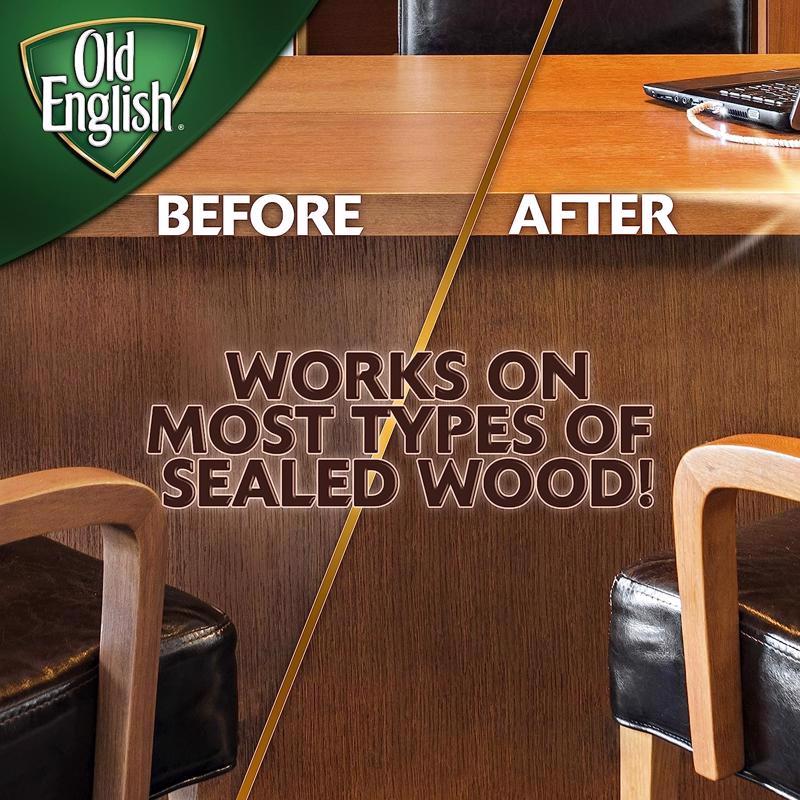 Old English Lemon Scent Furniture Polish 16 oz Liquid - Case of 6