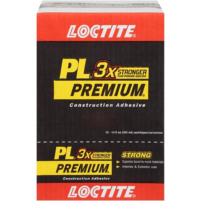 Loctite PL Premium Polyurethane Construction Adhesive 10 oz - Case of 12