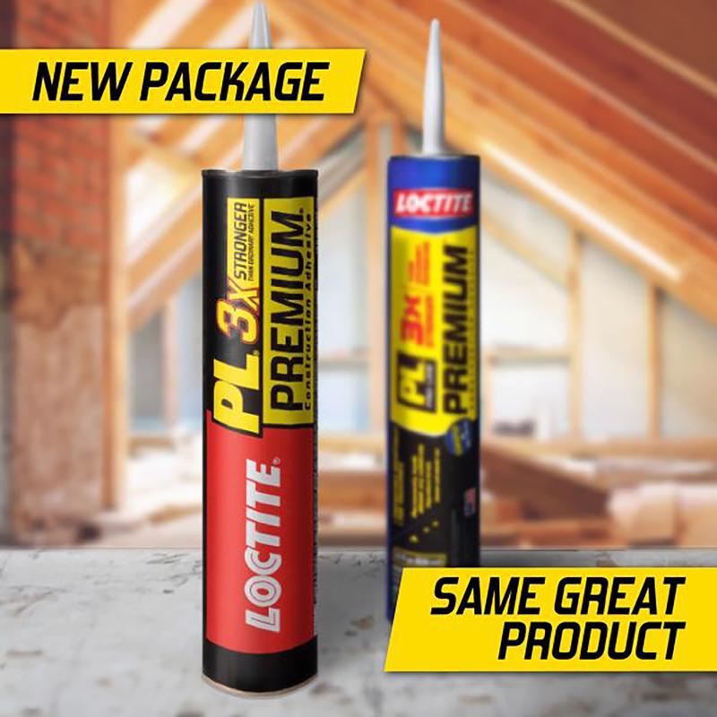 Loctite PL Premium Polyurethane Construction Adhesive 10 oz - Case of 12