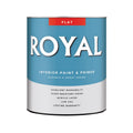 Royal Flat Tint Base Ultra White Base Paint and Primer Interior 1 qt - Case of 4