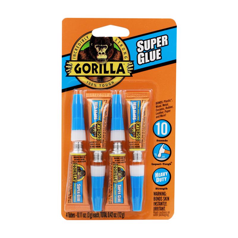 Gorilla High Strength Super Glue 0.11 oz - Case of 10