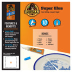 Gorilla High Strength Super Glue 0.11 oz - Case of 10
