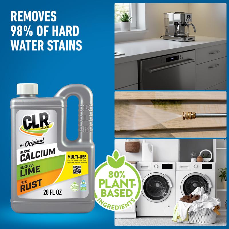 CLR Brands Calcium Rust and Lime Remover 28 oz Liquid - Case of 12