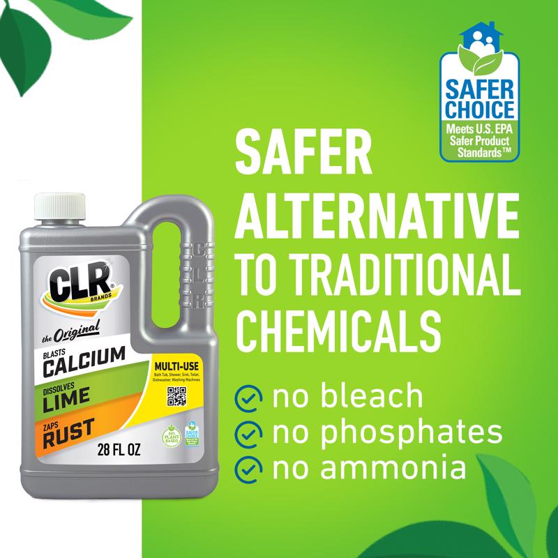 CLR Brands Calcium Rust and Lime Remover 28 oz Liquid - Case of 12
