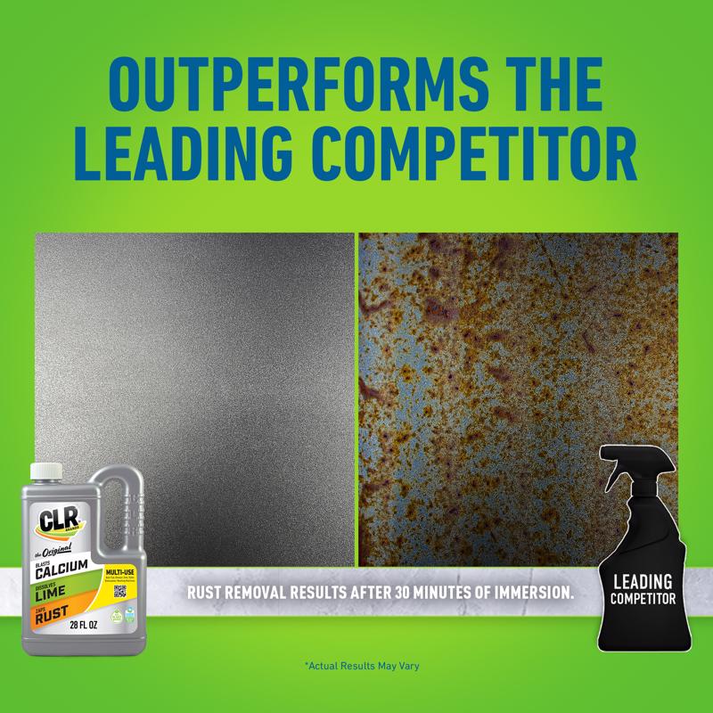 CLR Brands Calcium Rust and Lime Remover 28 oz Liquid - Case of 12