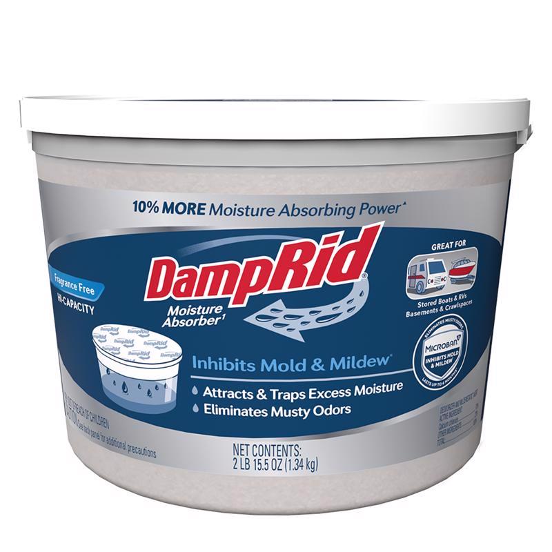 DampRid Moisture Absorber No Scent 2 lb 1 pk - Case of 2