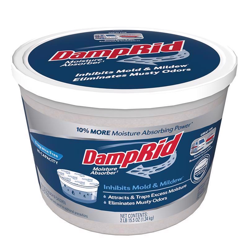 DampRid Moisture Absorber No Scent 2 lb 1 pk - Case of 2