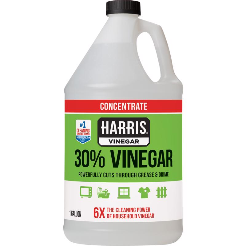 Harris Regular Scent Concentrated All Purpose Cleaning Vinegar Liquid 128 oz - Case of 4