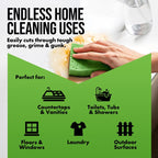 Harris Regular Scent Concentrated All Purpose Cleaning Vinegar Liquid 128 oz - Case of 4