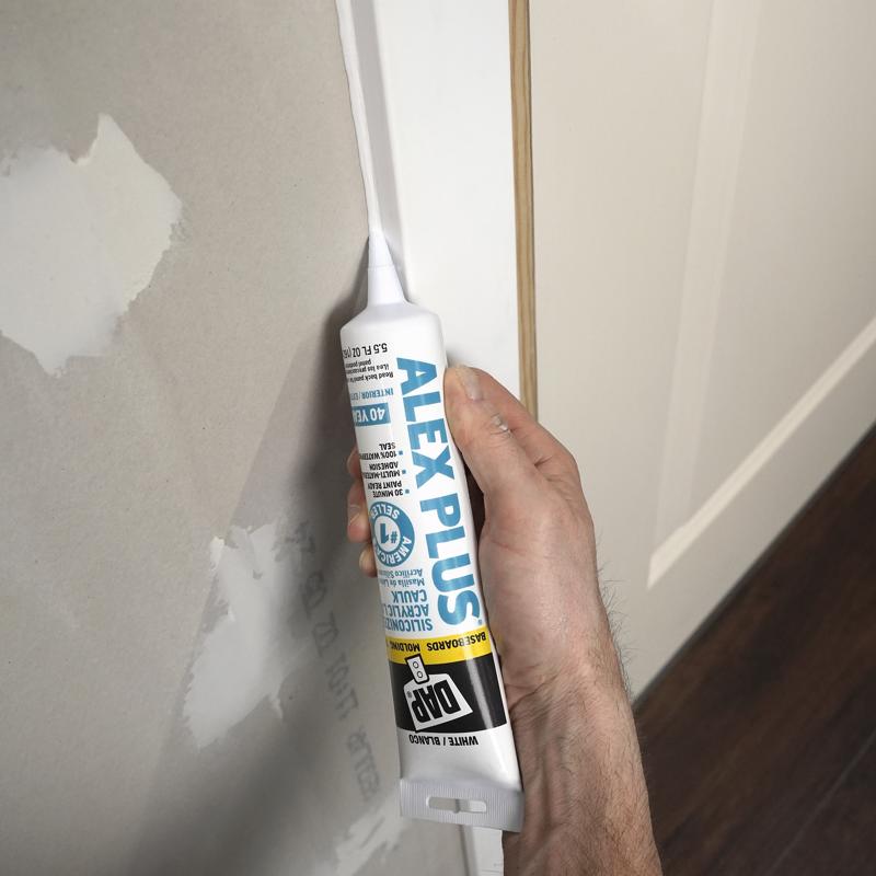 DAP Alex Plus White Acrylic All Purpose Caulk 5.5 oz - Case of 12