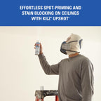 KILZ Up Shot White Flat Oil-Based Aerosol Primer/Sealer 10 oz - Case of 12