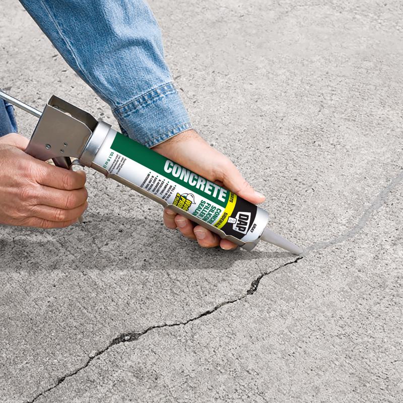 DAP Gray Silicone Concrete and Masonry Filler and Sealant 10.1 oz - Case of 12