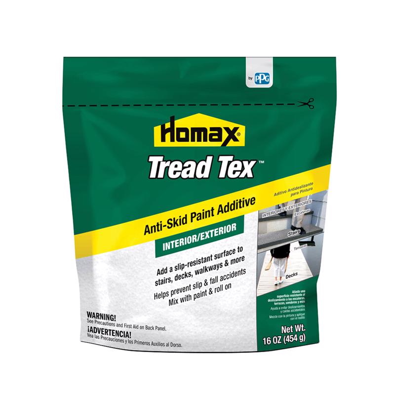 Homax Tread Tex White Anti-Skid Paint Additive 16 oz - Case of 6