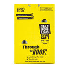 Sashco Through The Roof Gloss Clear Synthetic Rubber Roof Sealant 10.5 oz - Case of 12
