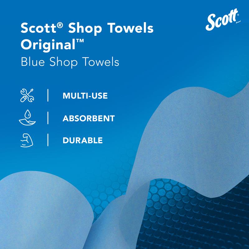 Scott Original Paper Shop Towels 9.4 in. W X 11 in. L 55 pk