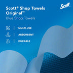 Scott Original Paper Shop Towels 9.4 in. W X 11 in. L 55 pk