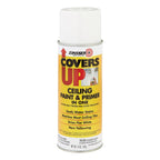 Zinsser Covers Up White Flat Solvent-Based Acrylic Ceiling Paint and Spray Primer 13 oz - Case of 6