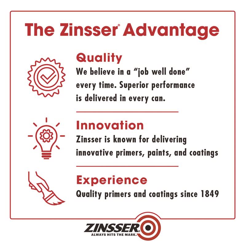 Zinsser Covers Up White Flat Solvent-Based Acrylic Ceiling Paint and Spray Primer 13 oz - Case of 6