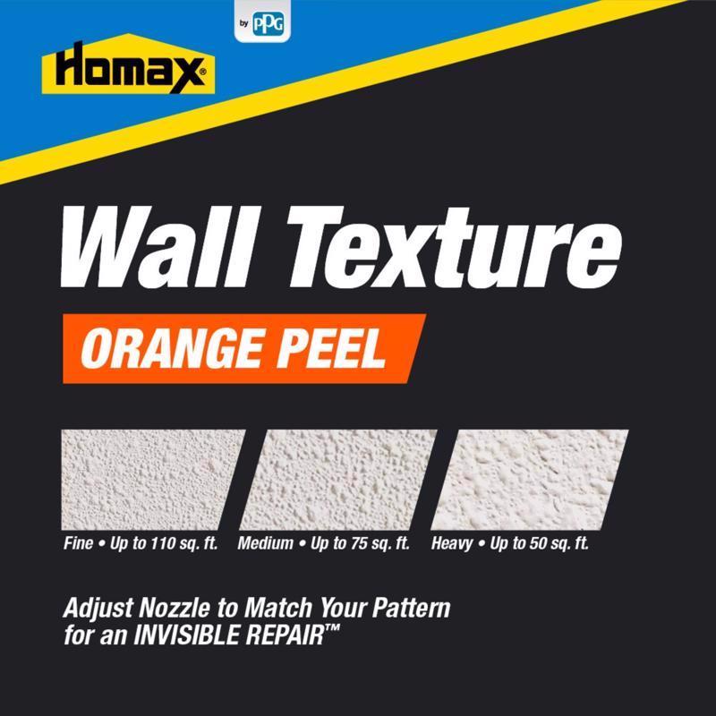 Homax White Water-Based Wall and Ceiling Texture Paint 20 oz - Case of 6