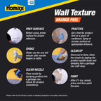 Homax White Water-Based Wall and Ceiling Texture Paint 20 oz - Case of 6