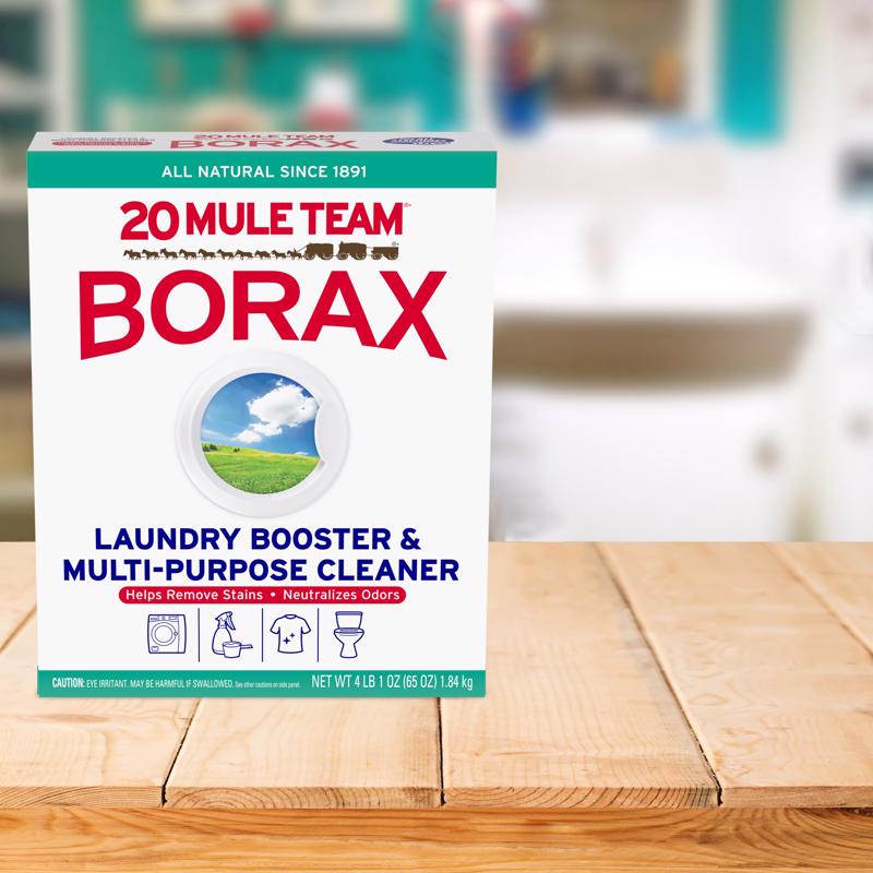 20 Mule Team Borax N/A No Scent Detergent Booster and Household Cleaner Powder 4 lb 1 pk - Case of 6