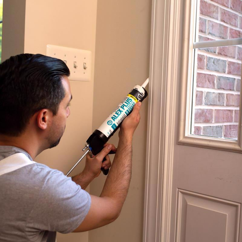 DAP Alex Plus Clear Acrylic Latex All Purpose Caulk 10.1 oz - Case of 12