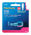 Tru-Flate Steel Air Plug 1/4 in. Female 1 pc