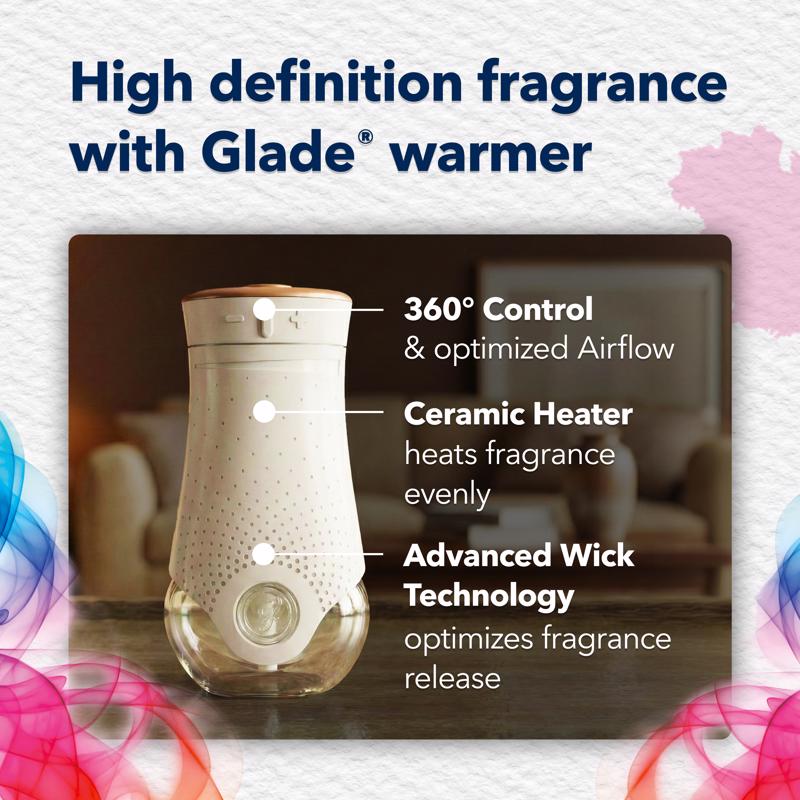 Glade Plug-Ins Scented Scent Air Freshener Oil Warmer 1 oz Solid 1 pk - Case of 5