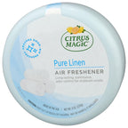 Citrus Magic Pure Linen Scent Air Freshener 8 oz Solid - Case of 6