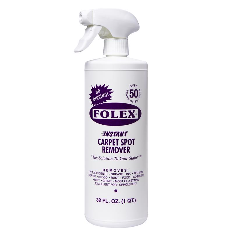 Folex No Scent Instant Carpet Spot Remover 32 oz Liquid - Case of 12