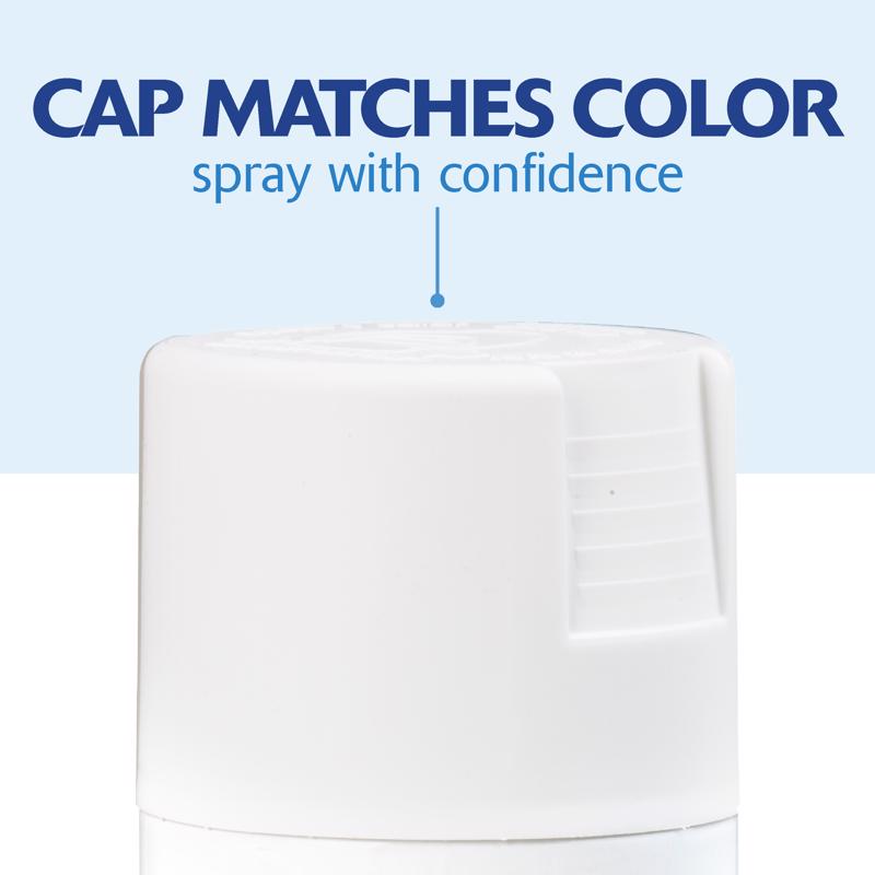 Rust-Oleum Painter's Touch 2X Ultra Cover Flat White Paint+Primer Spray Paint 12 oz - Case of 6