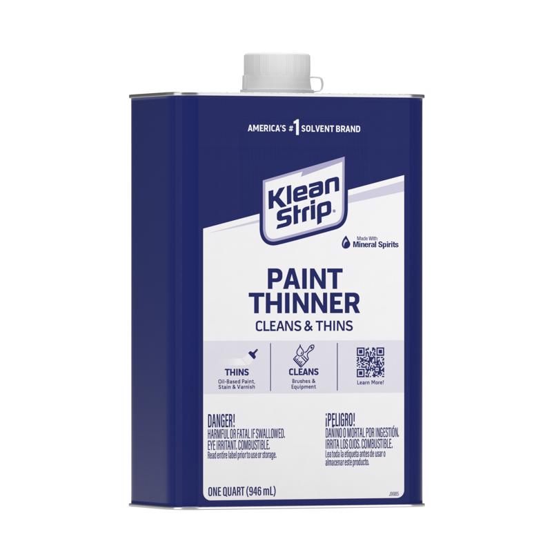 Klean Strip Mineral Spirits Paint Thinner 1 qt - Case of 6