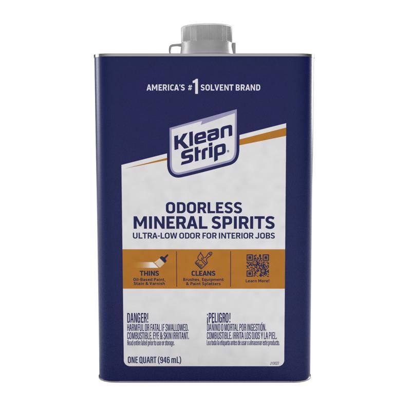 Klean Strip Mineral Spirits Paint Thinner 1 qt - Case of 6
