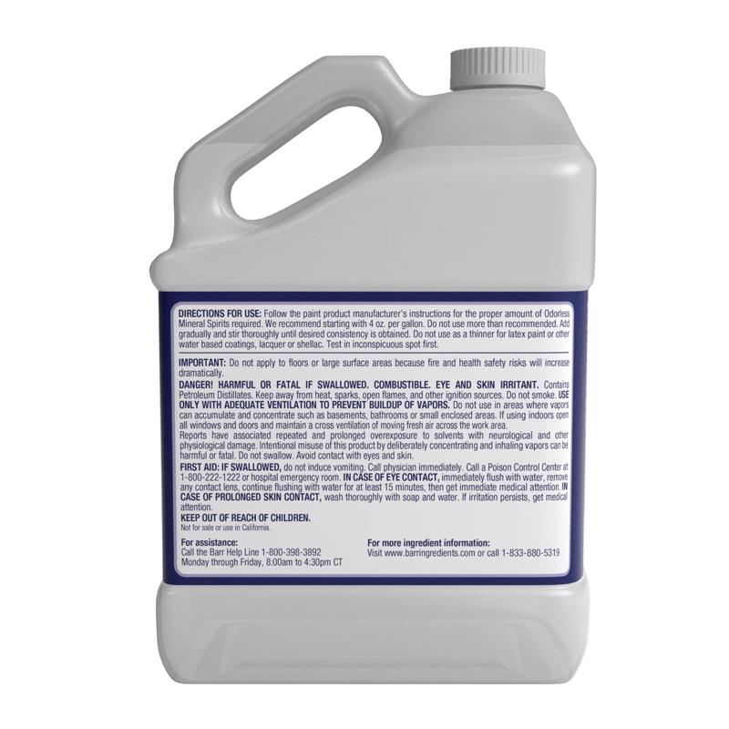 Klean Strip Mineral Spirits 1 gal - Case of 4
