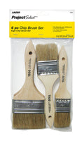 Linzer Project Select Assorted in. Flat Chip Brush - Case of 12